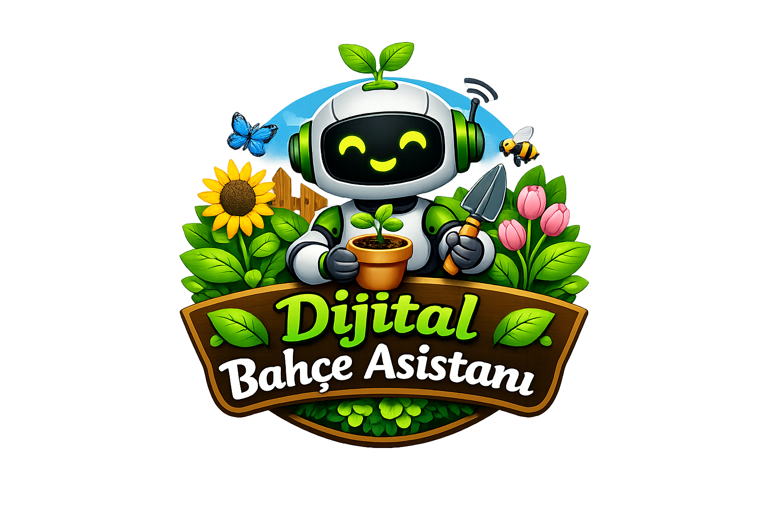 Dijital Bahçe Asistanı logosu